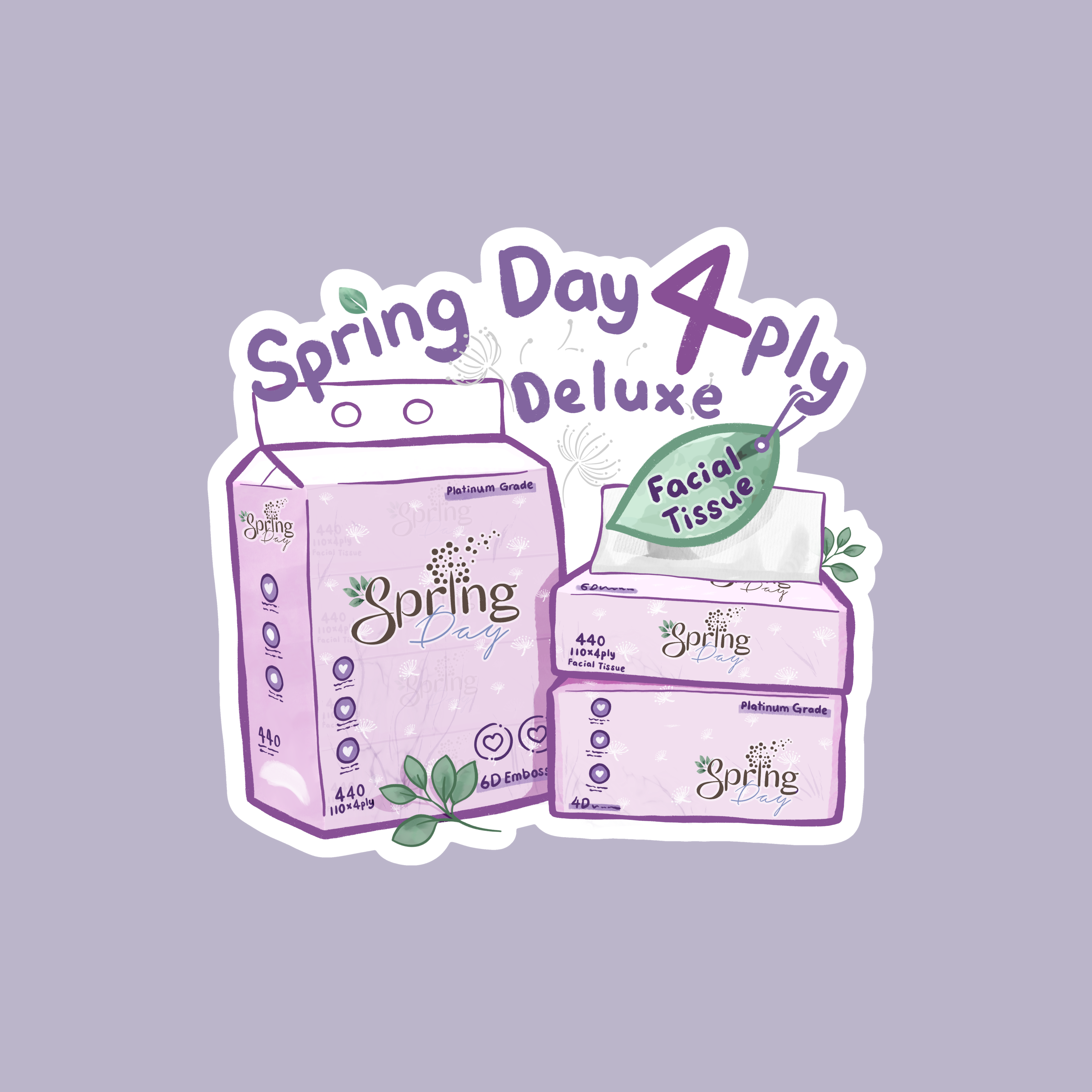 Deluxe Facial Tissue Image 2